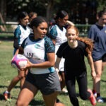 Girls Rugby Training