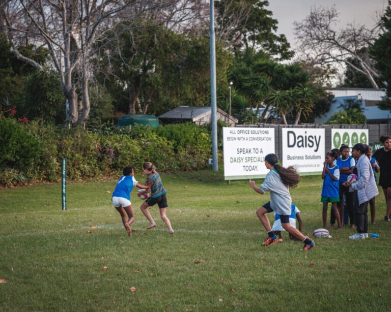 Girls Rugby Training