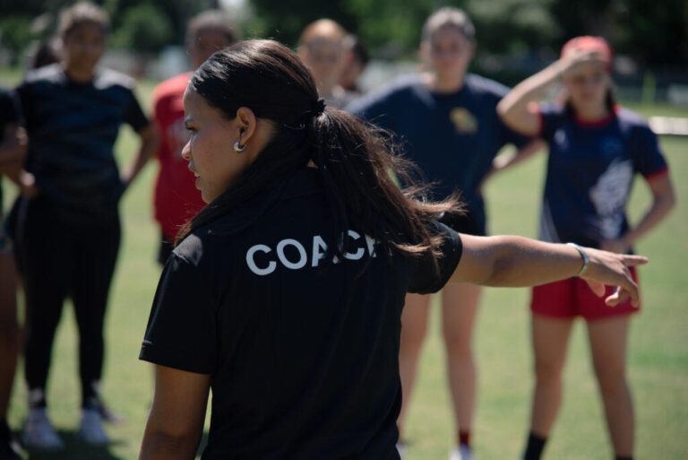 Girls Rugby Coach