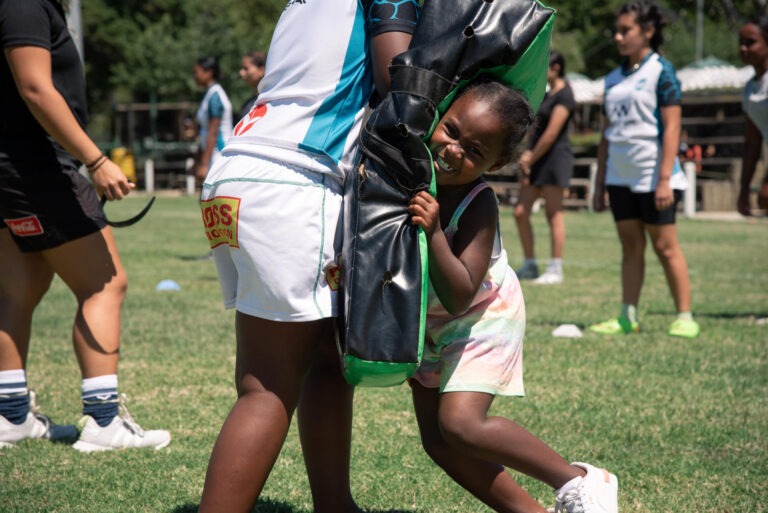 Girls Rugby Mini's Tackle