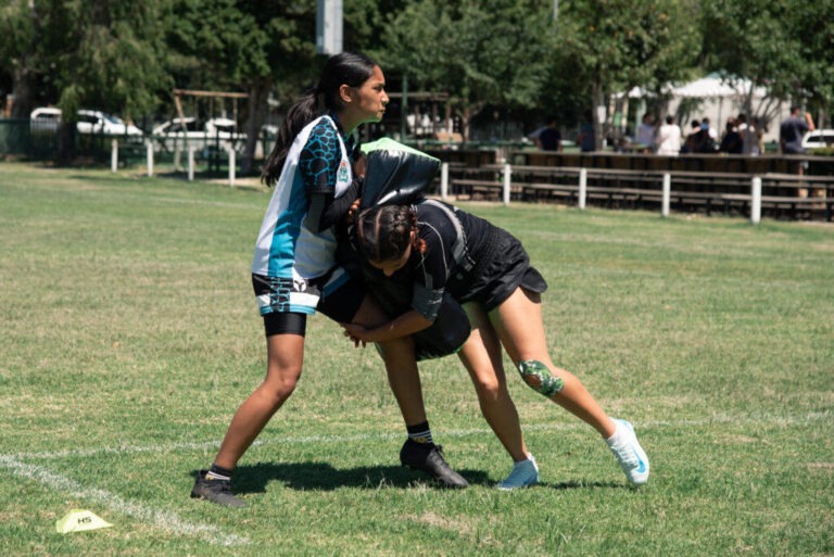 Girls Rugby Tackle