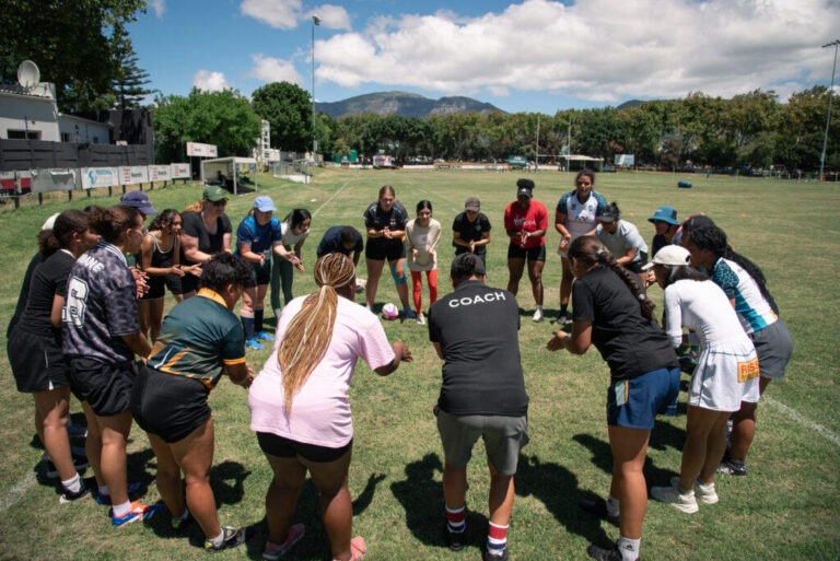 Girls Rugby WarmUp