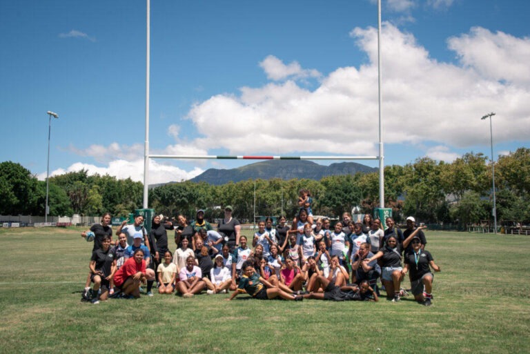 Girls Rugby Team Pic