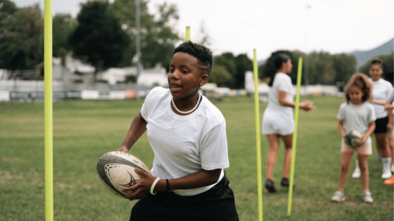 Girls Rugby Youth Training