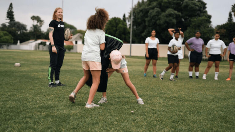 Girls Rugby Youth Training